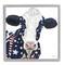 Stupell Industries Country Americana Cow Flag Pattern Framed Giclee Art